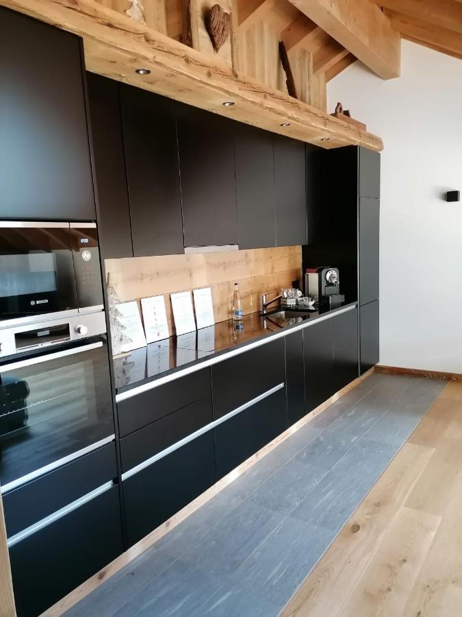 Chalet Les Ecureuils Apartment Penthouse Suite Cresuz エクステリア 写真