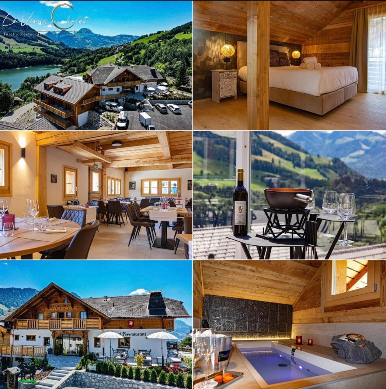 Chalet Les Ecureuils Apartment Penthouse Suite Cresuz エクステリア 写真